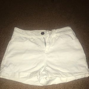White Shorts